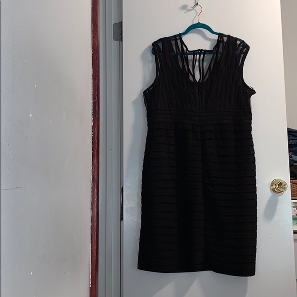 Addition-Elle Black Cocktail Dress